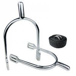 Ostrogi damskie zaokrąglone 30 mm