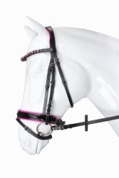 Ogłowie Flamingo anatomiczna potylica Pink