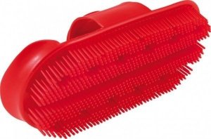 Zgrzebło grzebieniowe czerwone