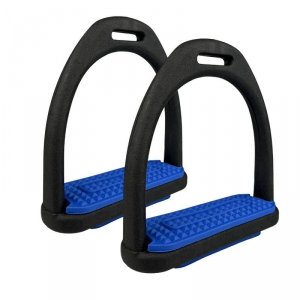Strzemiona plastikowe czarno niebieskie