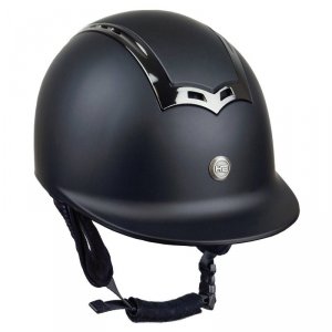 Kask jeździecki Genius Gun Smoke czarny