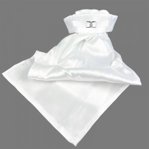 Plastron dziecięcy Kaya biały