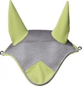 Nauszniki Air Mesh szaro limonkowe