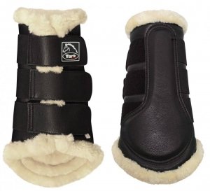 Ochraniacze ujeżdżeniowe Comfort Plus z futrem 