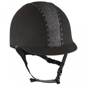Kask jeździecki Eclipse Crystal z kryształkami