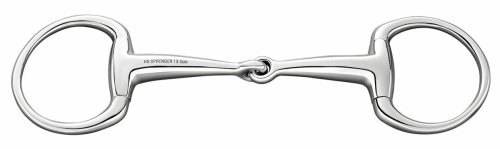 Wędzidło oliwkowe pojedynczo łamane 16mm 11,5cm