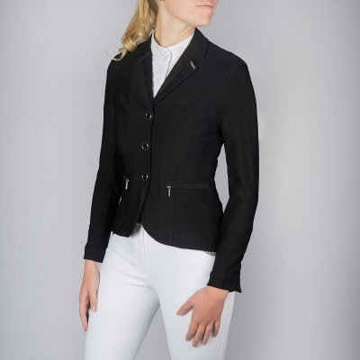 Frak jeździecki damski UNIQUE Black XS