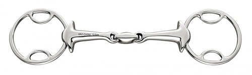 Wędzidło MAX-Control, podwójnie łamane, blokujące, 3-Type 16mm
