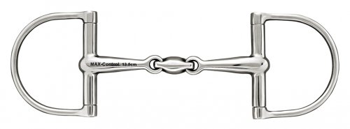 Wędzidło MAX-Control, podwójnie łamane typ "D", blokujące 16mm