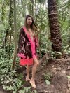 Kimono Brown Snake Gold Angel Fringe