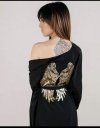 Kimono Black Gold Angel Classic