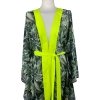 Kimono Jungle Gold Skull Short