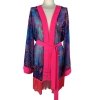 Kimono Lily Pink Heart Fringe