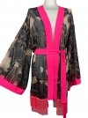 Kimono Brown Snake Gold Angel Fringe