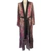 Kimono Pink Snake Gold Angel Long