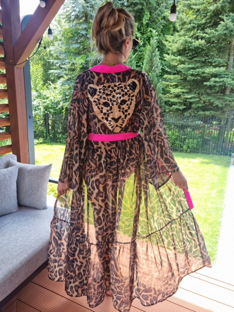 Kimono Safari Panther Long