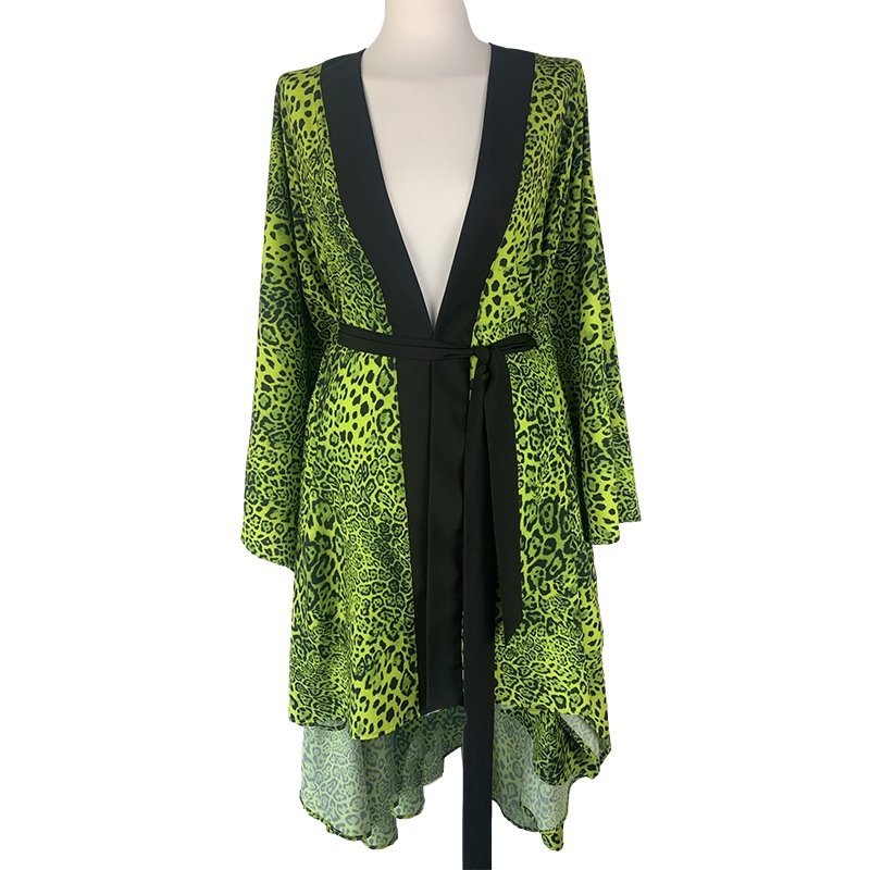 Kimono Lime Panther Black Angel Classic