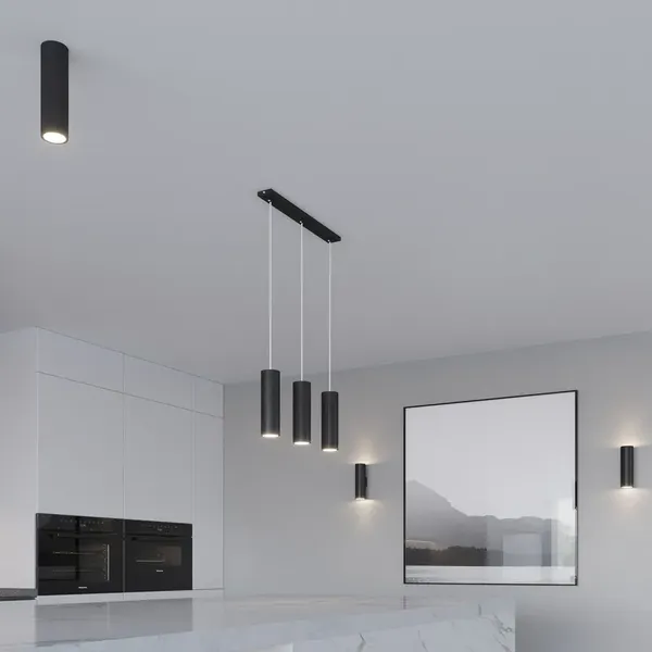Lampa wisząca LAGOS 2P czarna