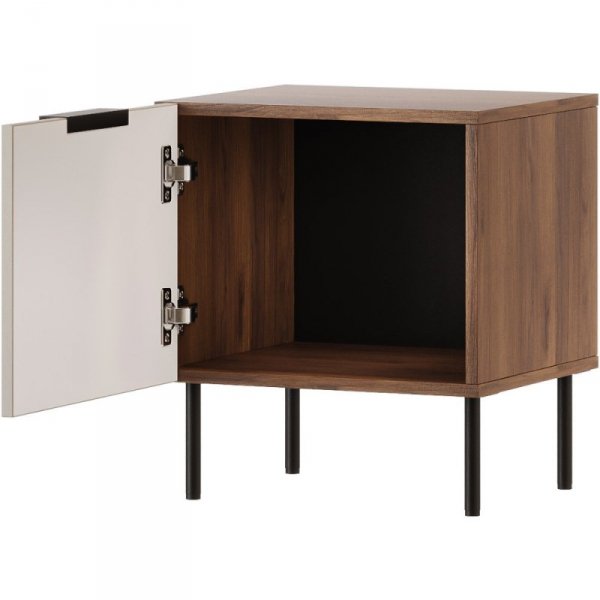 Szafki nocne (2szt.) ATOS 07 orzech warmia / kaszmir