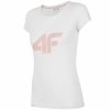 Koszulka damska 4F biała NOSH4 TSD005 10S