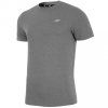 Koszulka męska fitness 4F H4L18 TSMF002 jasny szary melanż