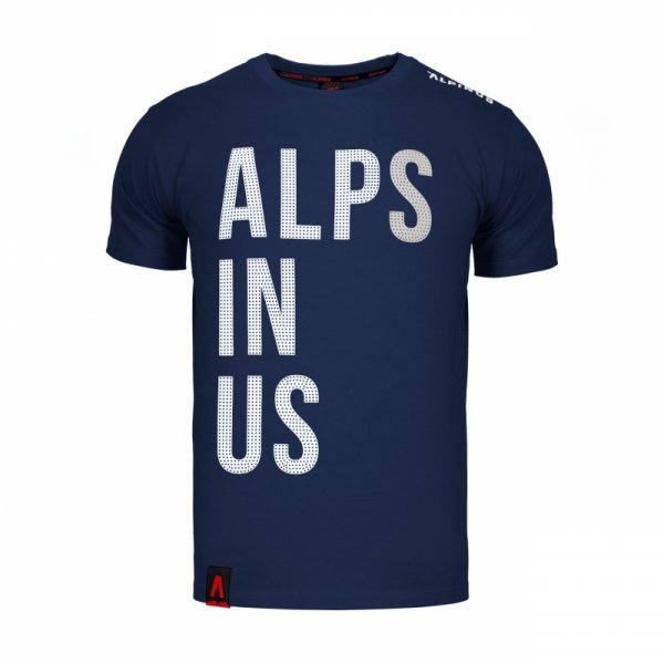 Koszulka męska Alpinus Alps In Us Granatowa ALP20TC0015