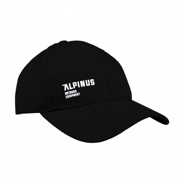 Czapka z daszkiem Alpinus Outdoor Eqpt. czarna ALP20BSC0004