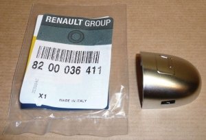 ORIGINAL Türgriffabdeckung (Kappe) Chrom Renault Laguna, Espace 8200036411