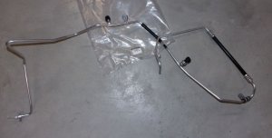 ORIGINAL Klimaleitung / Schlauch Renault Kangoo II , 924405098R , 924406095R