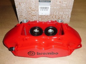 ORIGINAL Bremssättel Rechts Vorne Renault Megane III RS Brembo  , 410019207R , 410010873R , 410011535R