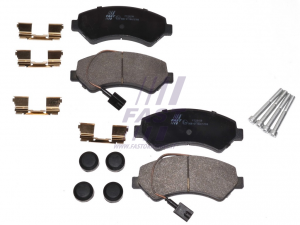 BREMSBELÄGE FIAT DUCATO 06> VORNE 2-Bremssensoren  17Q HEAVY 11> SPRING 74MM