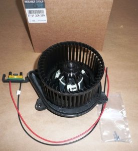 Original Innenraumgebläse Heizungsgebläse Gebläsemotor für Opel Renault Trafic Vivaro A 01- ohne AC , 7701208225 , 7701050309 