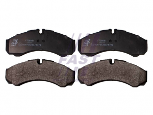 BREMSBELÄGE IVECO DAILY 00> VORNE OHNE SENSOR 29L / 35C / 35S / 40C / 50C