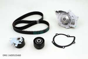 Original Zahnriemensatz Citroen Peugeot 2.0HDI 16V 136HP + WP , 1609525480