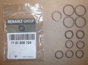 ORIGINAL Renault Dichtringsatz Klimaanlage Megane Espace IV Laguna II 7701208724
