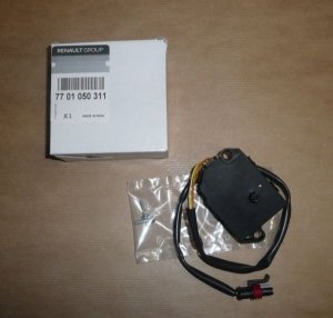Original Stellelement Mischklappe Renault Megane I Trafic II Opel Vivaro A , 7701050311 , 7701046055 , 91158688 , 4409449