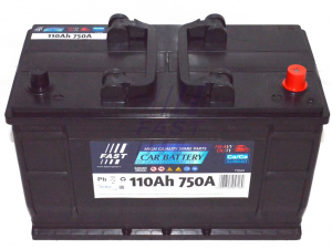 AUTOBATTERIE - 110AH 750A 345X175X240