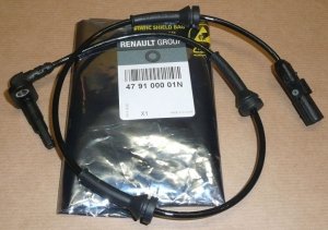 Original ABS-Sensor vorne rechts für Renault Laguna III alle , 479100001N