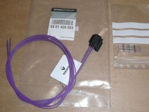 Original Abgasdrucksensor Stecker Renault 8201428503