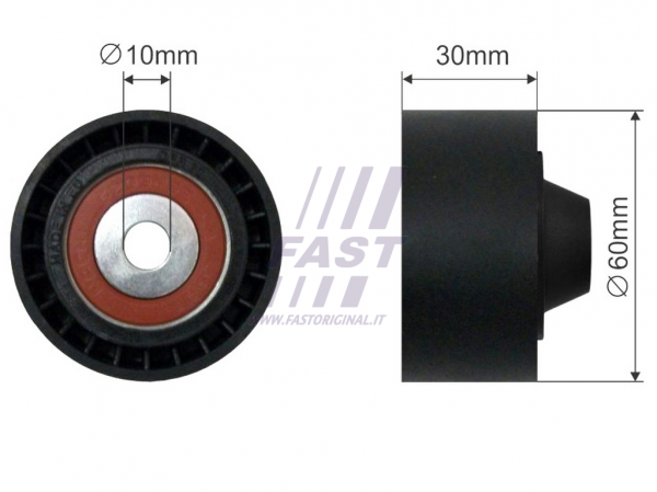 MICRO-V-RIEMENSPANNER FIAT FIORINO 07> ROLLE