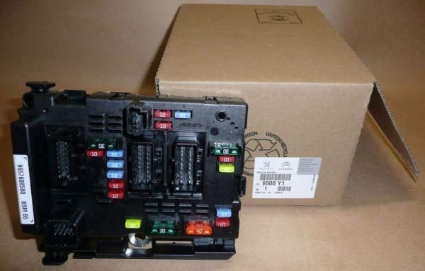 ORIGINAL Sicherungskasten für Citroen C3 C5 C8 Peugeot 206 206+ 307 406 807 , 6500Y1 , 6500.Y1, 9657608580