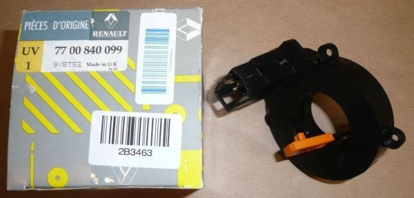 ORIGINAL Airbag Kontakteinheit Schleifring Airbagschleifring Renault Kangoo I  Scenic I  7700840099
