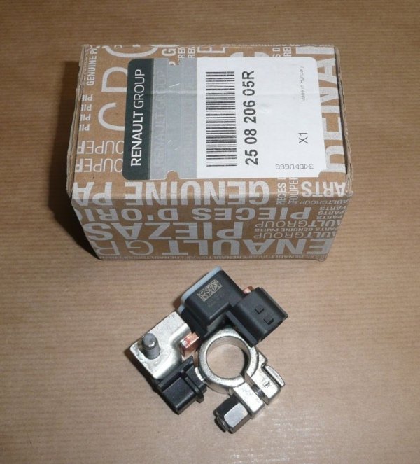 ORIGINAL Batteriepolklemme oben Massepol sensor für Renault Kadjar Megane IV 250820605R