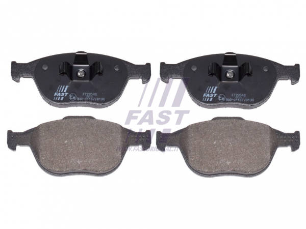 BREMSBELÄGE FORD TRANSIT CONNECT 02> VORNE OHNE SENSOR