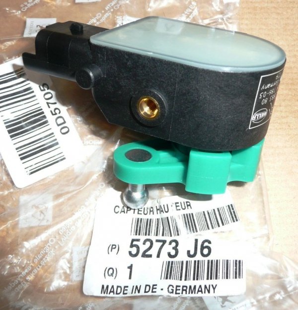ORIGINAL Federwegsensor Citroën C5 III hinten rechts 5273J6