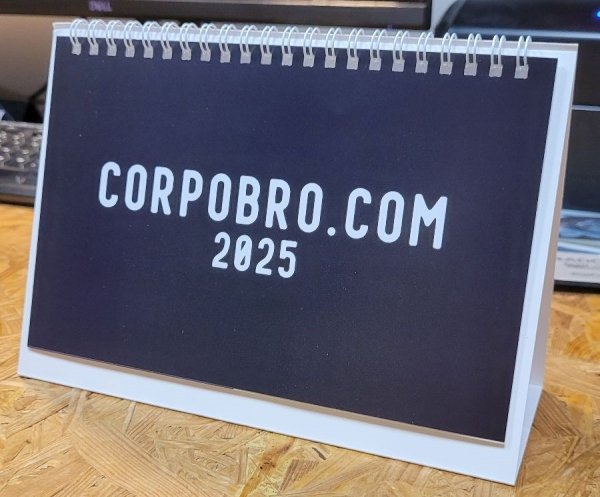 Korpo Kalendarz 2025 ale po Angielsku 