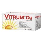 Vitrum D3 1000 j.m., 120 Kapsułek