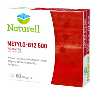 Naturell Metylo-B12 500mcg 60 Tabletek