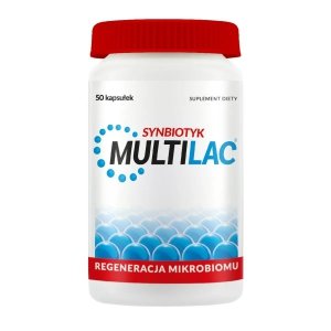 Multilac Synbiotic 50 Kapsułek