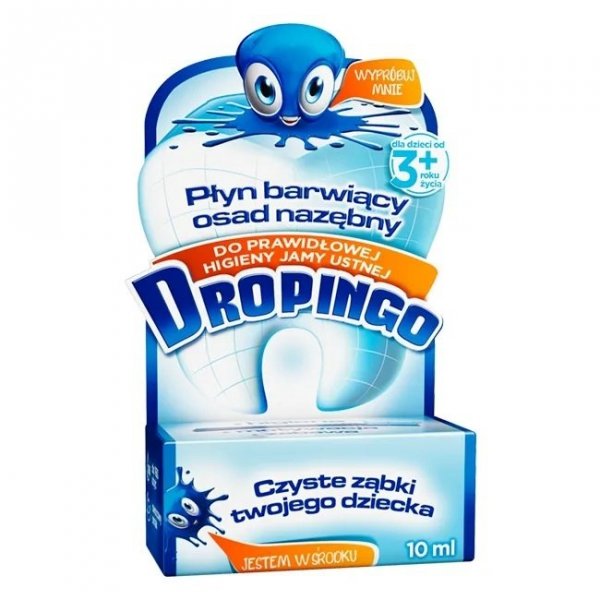 Dropingo Płyn Barwiący Osad Nazębny 10ml